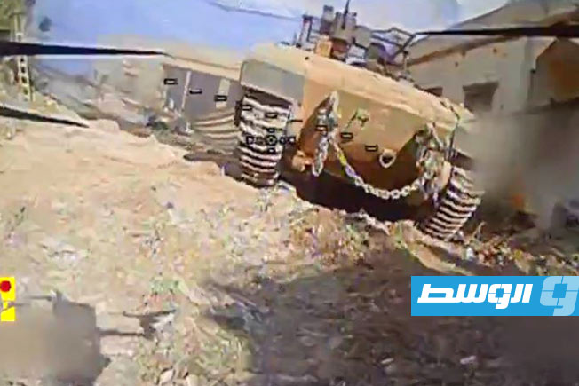 حزب الله يستهدف آليتين عسكريتين إسرائيليتين في جنوب لبنان